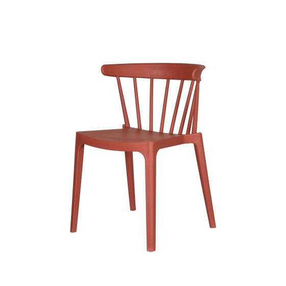 Windson stacking chair black, polypropylene, 54x53x75cm (WxDxH), 50900
