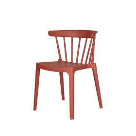 Windson stacking chair black, polypropylene, 54x53x75cm...