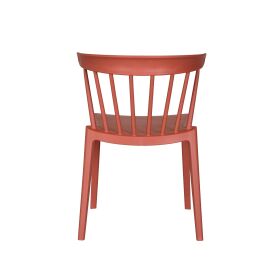 Windson stacking chair black, polypropylene, 54x53x75cm (WxDxH), 50900