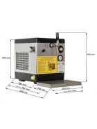 Zapfanlage Trockenkühler Selbach mit Integriertem Druckminderer 1 leitig 64/lh  ohne Schankhahn