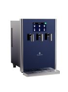 Bluglass 80 from Blupura for 3 types of mineral water