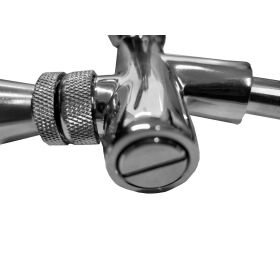 Stainless steel compensator tap 35mm
