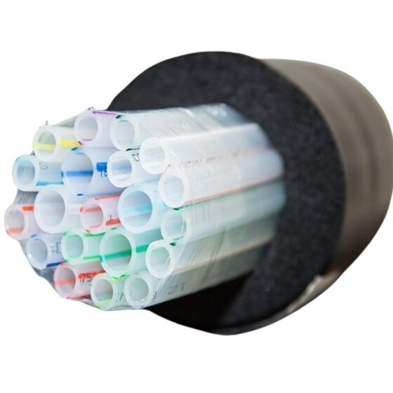 Dry python sold by the meter with 13mm insulation 7x12mm cable 8 way