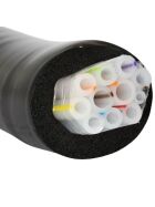 Dry python sold by the meter with 13mm insulation 7x12mm cable 8 way