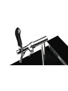 Dry cooler to be embedded in a worktop. Including dispensing column & tap.