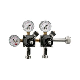 CO² premium pressure reducer from TOF / 3 bar with 2...