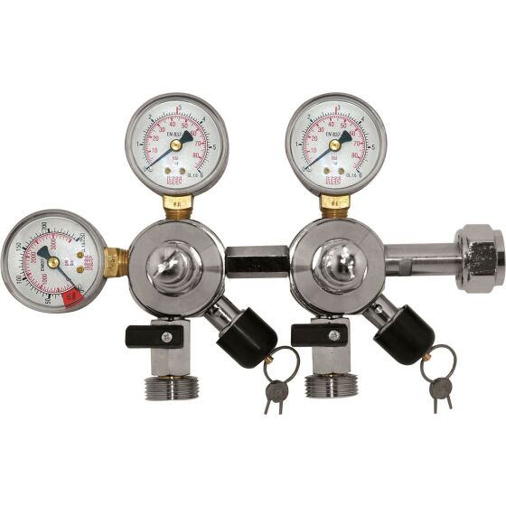 CO² pressure reducer 2 times pressure 3 bar Oxy