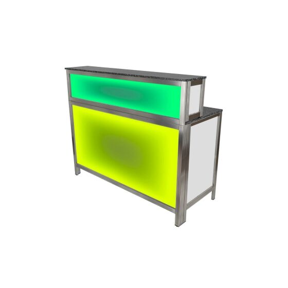 Multi-counter, folding counter & bar top with LED light box