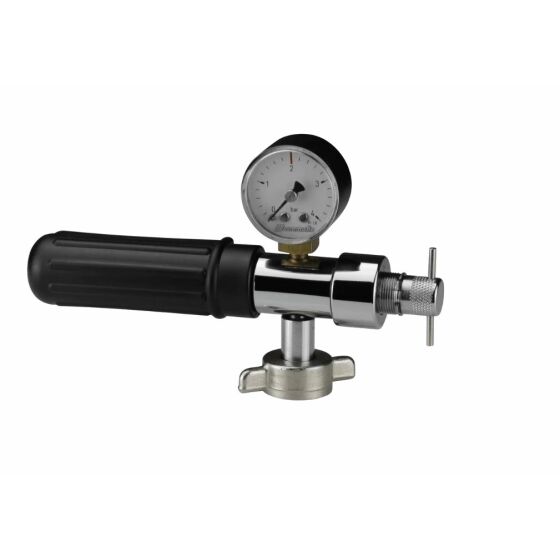 KEG-Ceomat 3/4" pressure reducer (1.3 bar) with pressure gauge