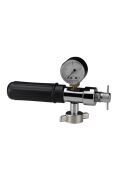 Druckminderer für 16g Co2 Kapseln KEG-Ceomat 3/4" (1,3 bar) mit Manometer