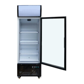 Beverage refrigerator with display, capacity 270 liters