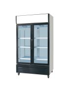 Beverage refrigerator with display, capacity 810 liters