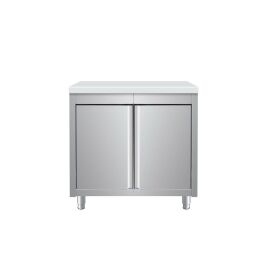 Stainless steel work cabinet, 80 x 60