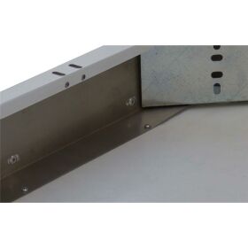 Stainless steel worktable, 140 x 70