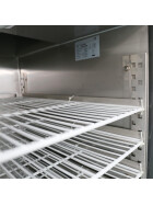 Stainless steel freezer, capacity 733 liters, baking standard, 10 pairs of rails, without support grids