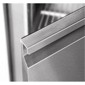 Skyrainbow Umluft Tiefkühltisch 2 Türen ohne Aufkantung -18° bis -22° C, 1360 x 700 x 860
