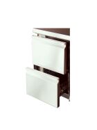 Skyrainbow Umluft Kühltisch, 4 Schubladen, ohne Aufkantung -2° bis +8° C, 1360 x 700 x 860