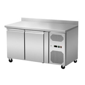 Refrigerated counter 2 doors with upstand, convection,...