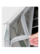 Skyrainbow Umluft Kühltisch 2 Türen mit Aufkantung -2° bis +8° C, 1360 x 700 x 960