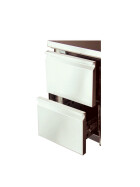 Skyrainbow Umluft Kühltischmit 4 Schubladen und Aufkantung,-2° bis +8° C, 1360 x 700 x 850