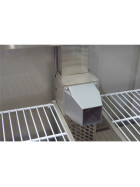 Refrigerated counter 1 door 2 drawers, undercounter refrigeration, 90x70 (THS901-2D)