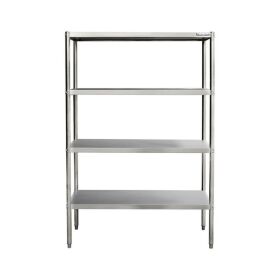 Shelf, 4 levels, 100x40x180
