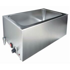 Bain Marie with drain tap