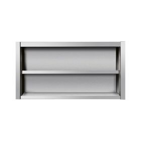 Stainless steel wall cabinet, 100 x 40, without door