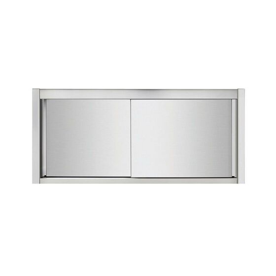 Stainless steel wall cabinet, 100 x 40, with door