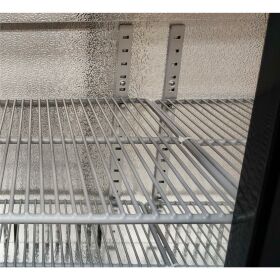 Skyrainbow Flaschenkühler statisch mit Zwangsumwälzung mit Glastür 228 Liter +2° bis +10°C
