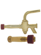 Brass tap fitting "Rhineland" with air valve / tap version