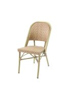 Paris Bistrostuhl Rattan – Bambus-Natur