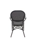 Tango Bistrostuhl Textil – Wenge-Schwarz Mesh