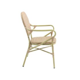Tango Bistrostuhl Rattan – Bambus-Natur