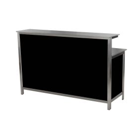 GDW long drink counter with stainless steel work surfaces...