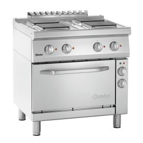 Elektroherd 700, B800, 4 Pl, EBO von Bartscher