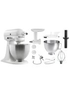 KitchenAid 5K45SSEWH, weiß, 4,28L von Bartscher