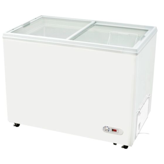 Event bottles freezer and freezer on rollers, insulated lids -20 to + 5 °