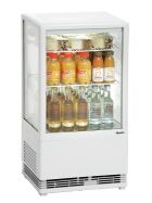Mini Kühlvitrine 58L, weiß von Bartscher