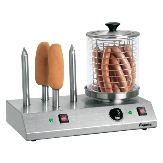 Hot-Dog-Gerät, 4 Toaststangen von Bartscher
