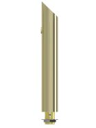 Stainless steel dispensing column model “Westworld” Gold
