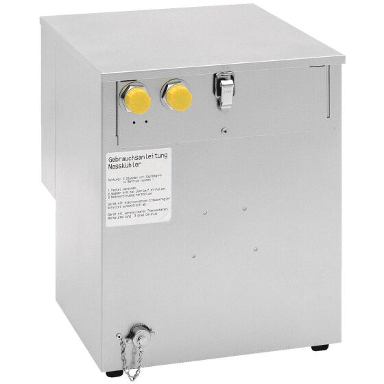 Wasserbad Satellitenkühler Begleitkühlung zum Anschluss an Zentralkühlung 6m