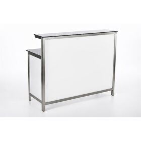 GDW long drink counter made of stainless steel, 1.5 m,...