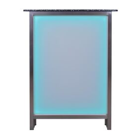 45° corner piece for long drink counters with LED RGB...