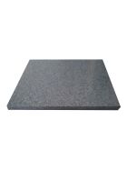Folding counter with LED backlit display & print, 1.5 m PE granite