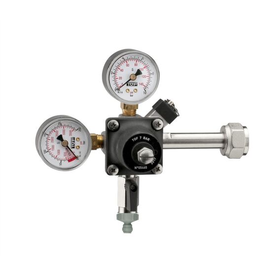 Conversion kit for QUOOKER CUBE  7 bar pressure reducer with quick coupling for 1/4" hose