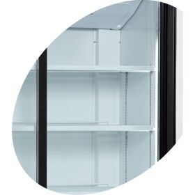 Glasschiebetüren-Kühlschrank SL 1202 G - Esta