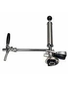 GDW picnic pump with compensator tap and permanently installed flat cone type A