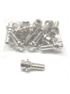 50 x straight 7mm beer hose nozzle