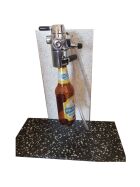 counter pressure bottler for filling beer from kegs into bottles
